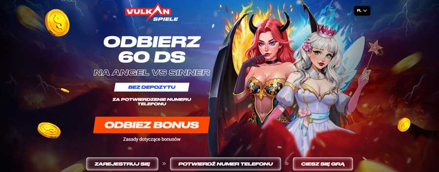 60 Darmowych Spinów w VulkanSpiele Casino Sekret Bezpiecznej Gry bez Depozytu