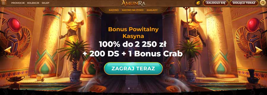 AmunRa Casino - Magiczny Świat Faraonów w Twoim Zasięgu