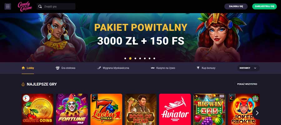 Candy Casino: Nowoczesna i Pełna Przyjemności Platforma Kasynowa
