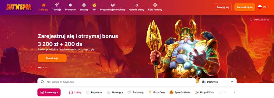 Hit n Spin Casino pl Twój idealny bonus na pierwszy depozyt