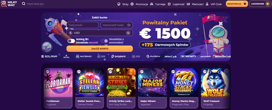 Online Kasyno MilkyWay