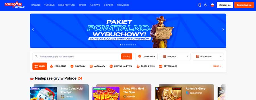 Vulkan Spiele Kasyno: Najlepsze miejsce dla fanów hazardu w Polsce