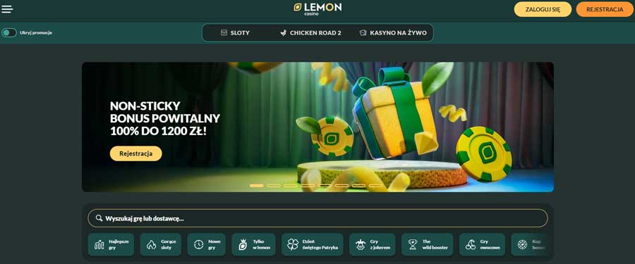 Lemon Casino – szczegółowa recenzja platformy