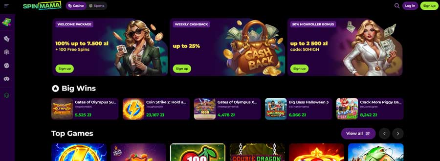 Spinmama kasyno – szczegółowa recenzja platformy